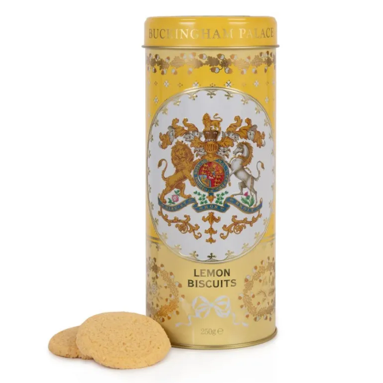 Buckingham Palace Lemon Shortbread Biscuit Tin