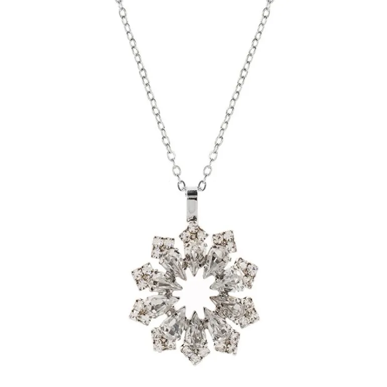 Crystal Decagon Pendant