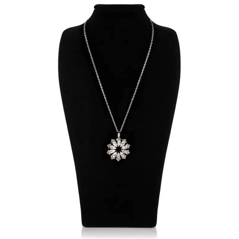 Crystal Decagon Pendant