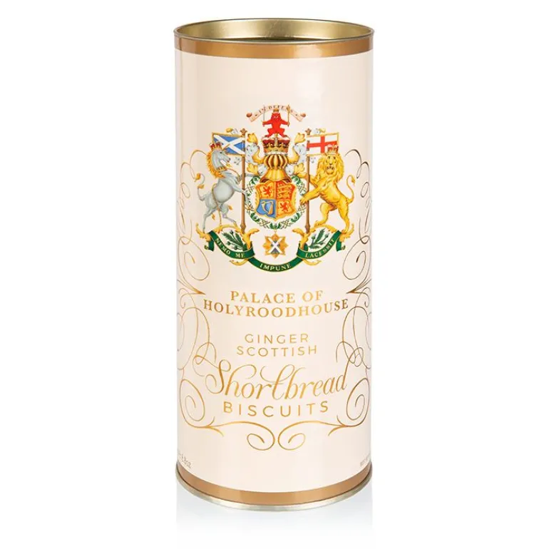 Palace Of Holyroodhouse Ginger Shortbread Tube