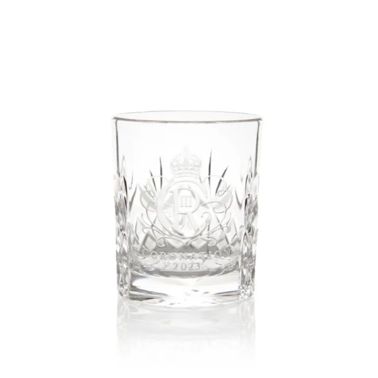 The Coronation Crystal Tot Glass